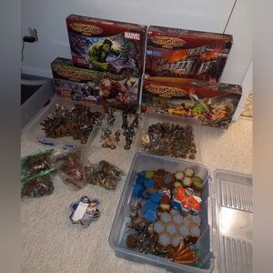 Huge Heroscape Set including marvel